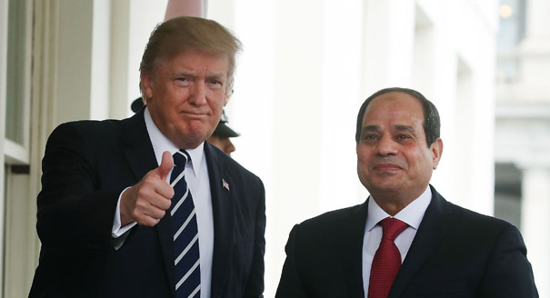 Trump Blinks, and Egypt’s Sisi Wins